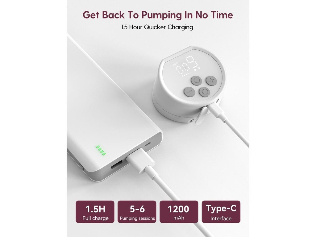 Tire-lait électrique portable S12 Pro – Image 4