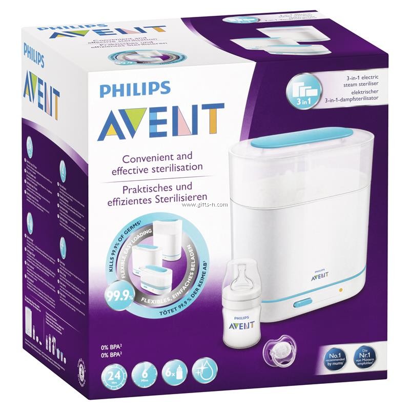 Stérilisateur électrique à vapeur 3 en 1 PHILIPS AVENT